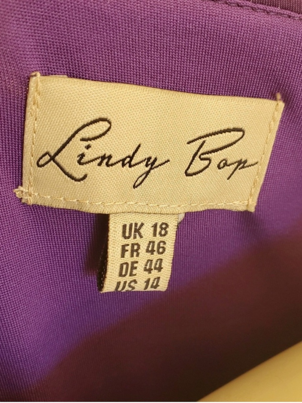 Lindy Bop Peyton Purple Horses Dress - Picture 7 of 12